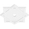 Ekena Millwork Axel Architectural Grade PVC Contemporary Ceiling Medallion, 28"OD x 3"ID x 15 1/2"C x 1"P CMP28AL-03000 - alternate 4